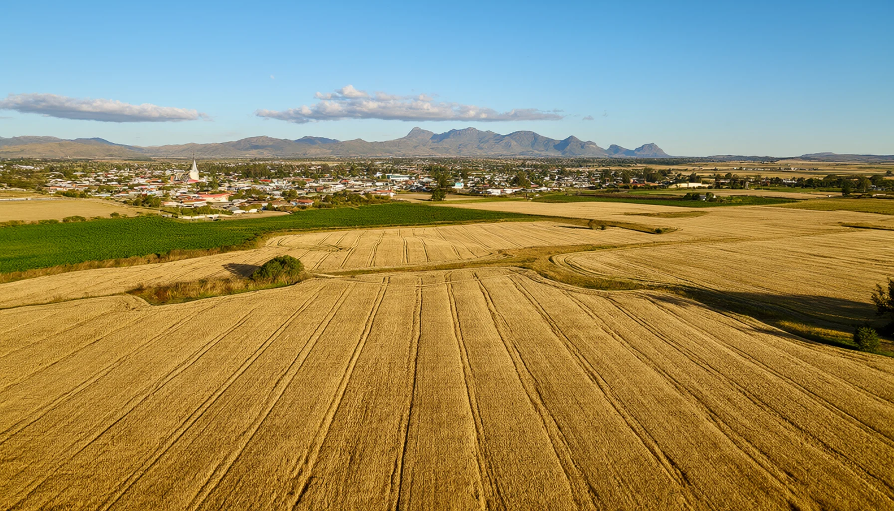 Swartland與Malmesbury的地理位置如何？