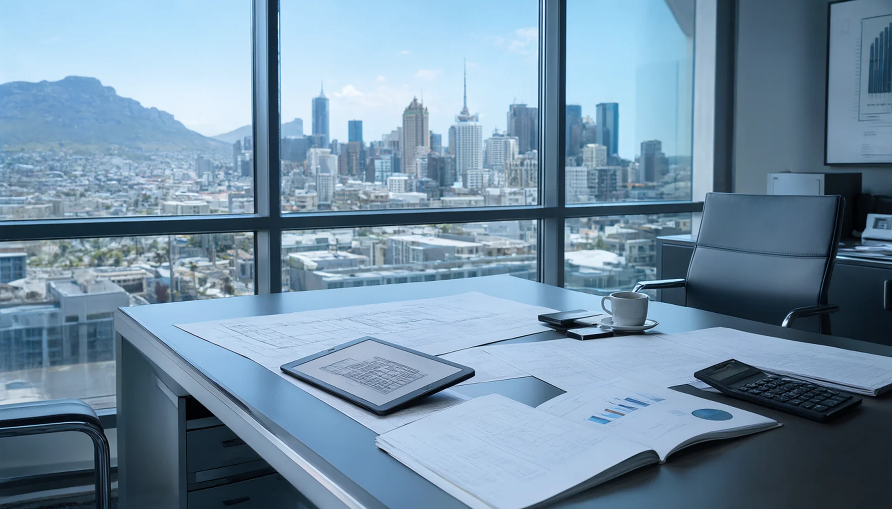 Cape Town property investor three-scenario decision concept