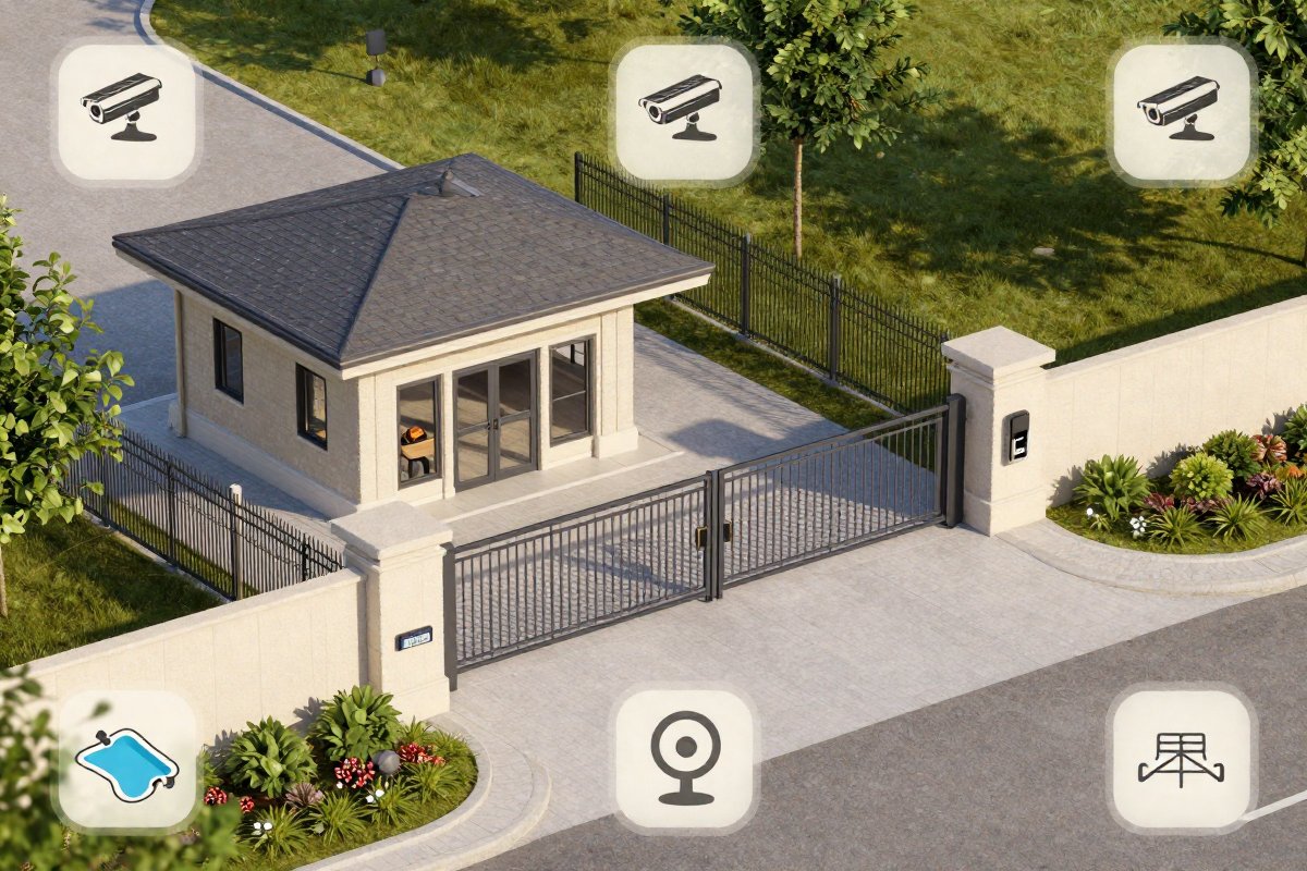 封閉式社區安全保障