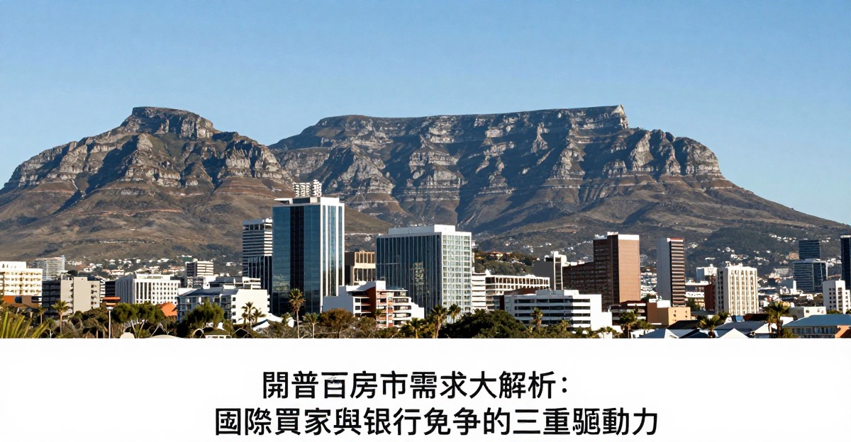 開普敦房價逆勢上揚：SARB升息至7%後，為何開普敦房市依然火熱？