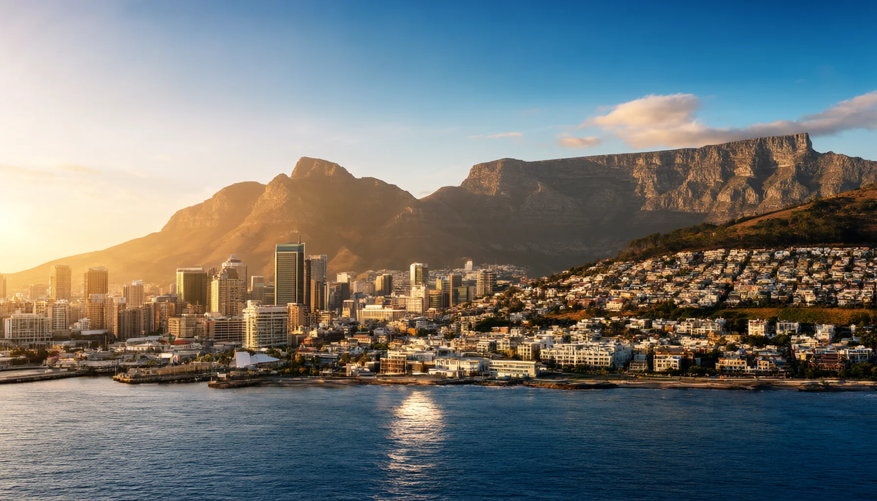 開普敦港灣天際線與租金收益率主題意象