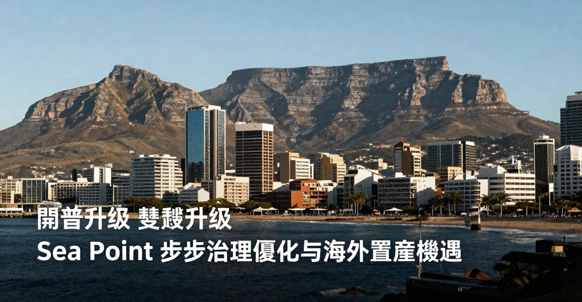 開普敦濱海區雙重升級：Sea Point 步道治理優化與海外置產機遇 | DingYao Advisory