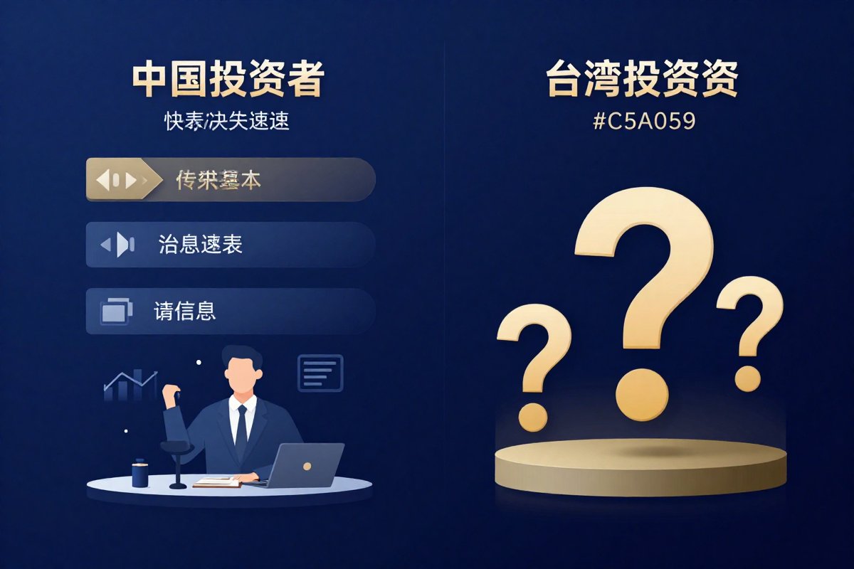 中國與台灣投資者行動力對比