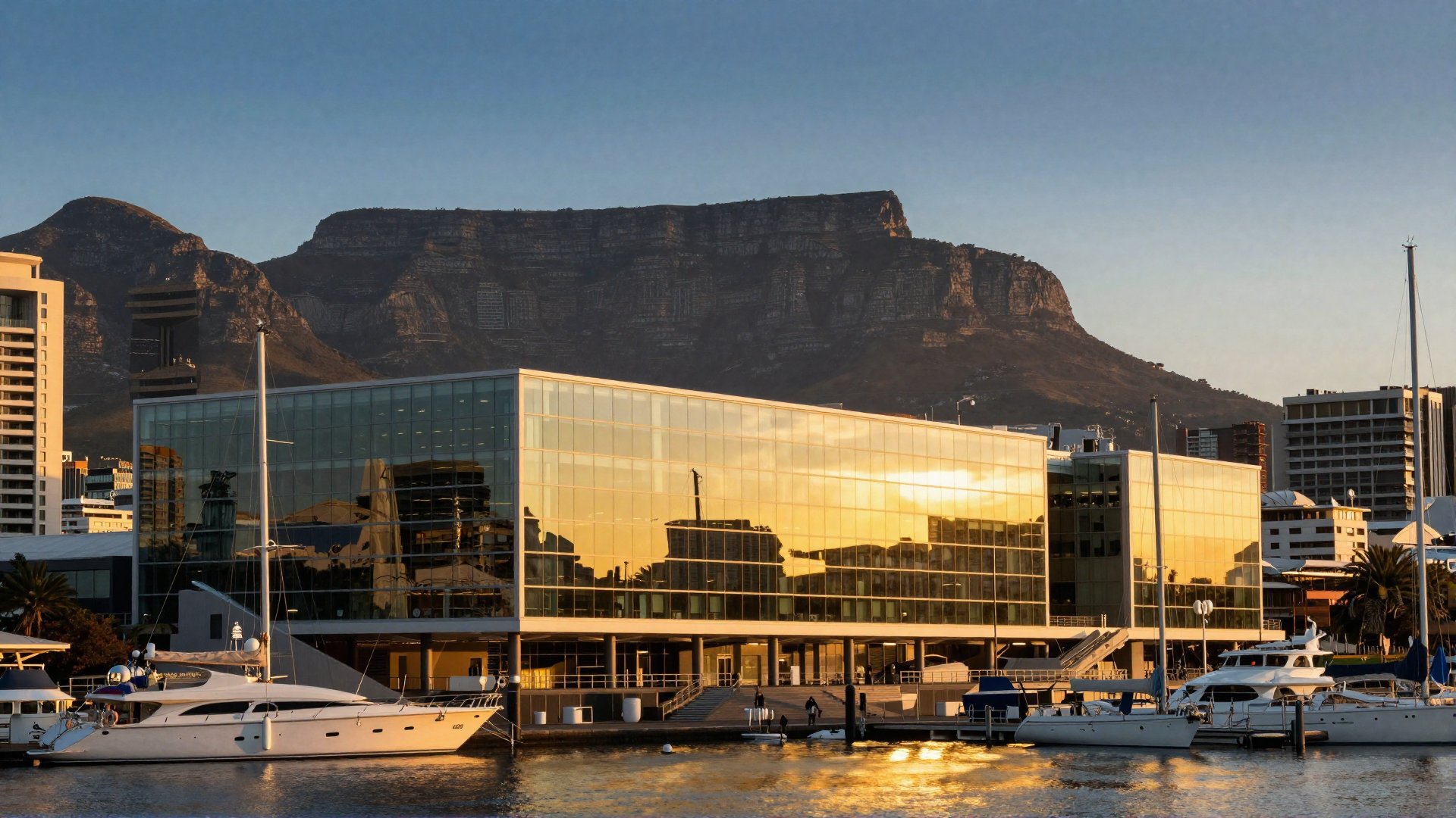 開普敦國際會議中心與V&A Waterfront壯麗全景
