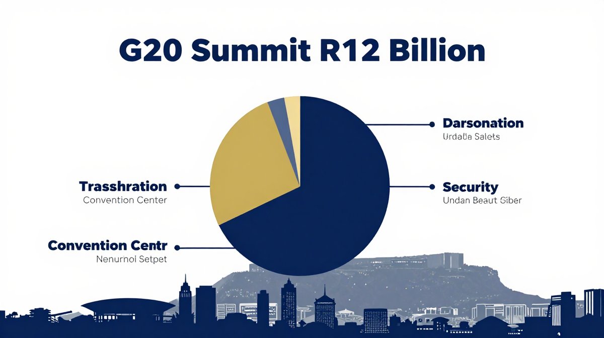 G20峰會120億蘭特投資效益圖表