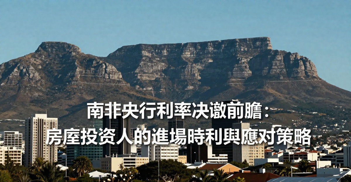SARB MPC利率決議與開普敦房產投資