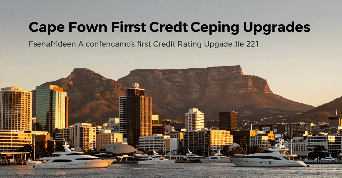 南非21年來首獲信用評級升級：開普敦成為國際投資者新寵 | 鼎昰國際顯問