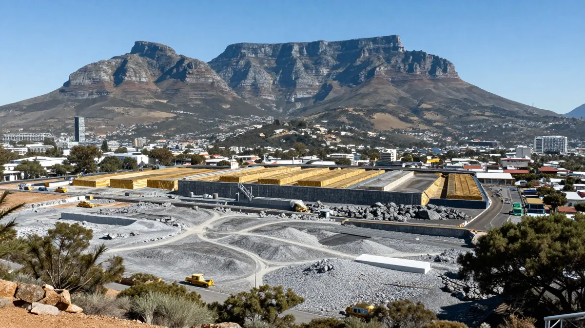 South Africa's abundant natural resources including gold, platinum, and diamonds